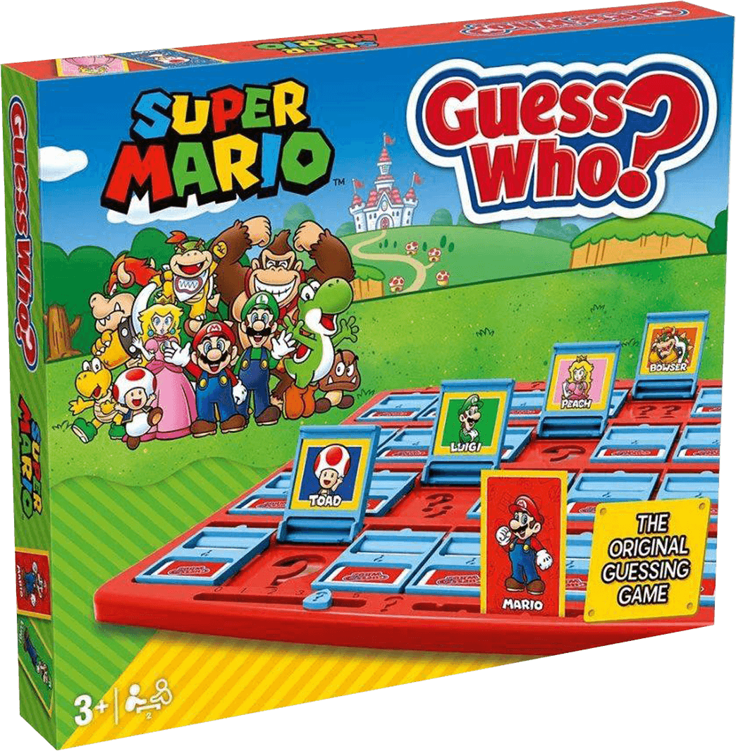 WINWM03076 Guess Who - Super Mario Edition - Winning Moves - Titan Pop Culture