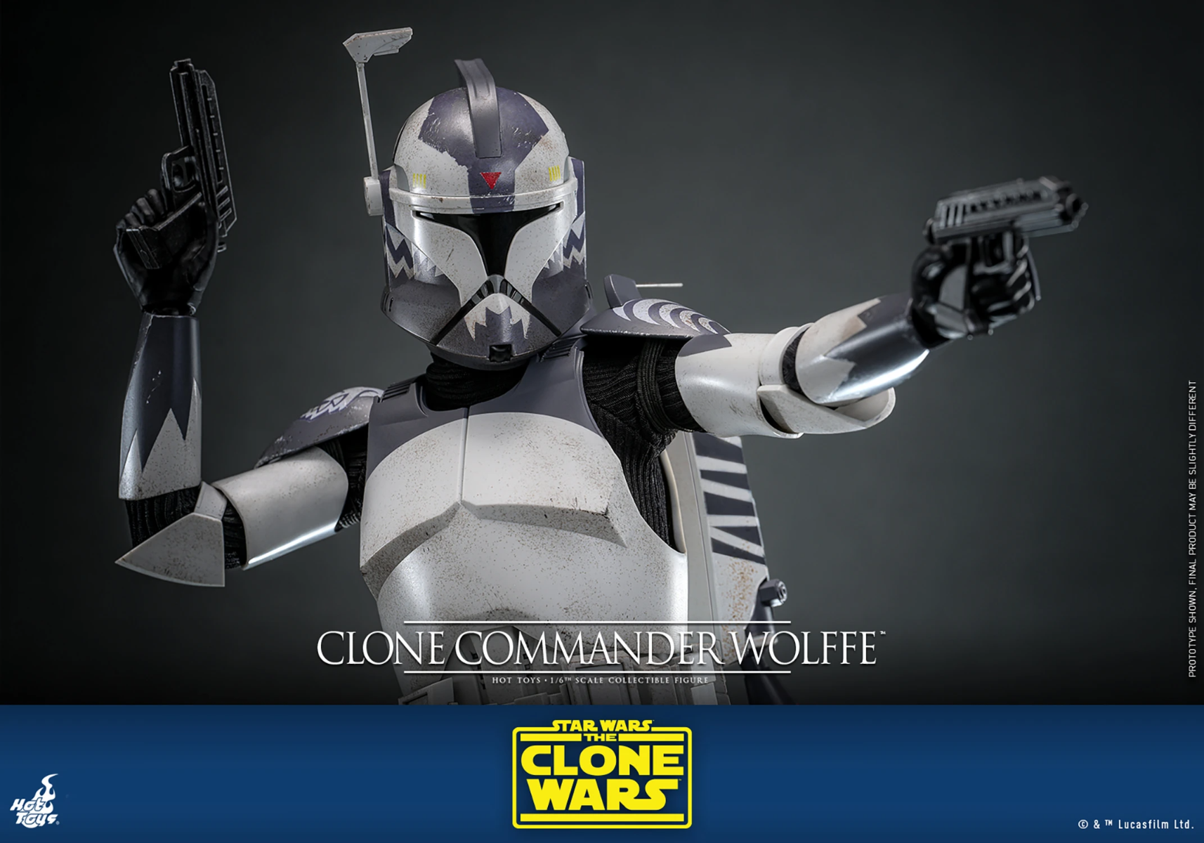 Star Wars - Clone Commander Wolffe 1:6 Scale Collectable Action Figure