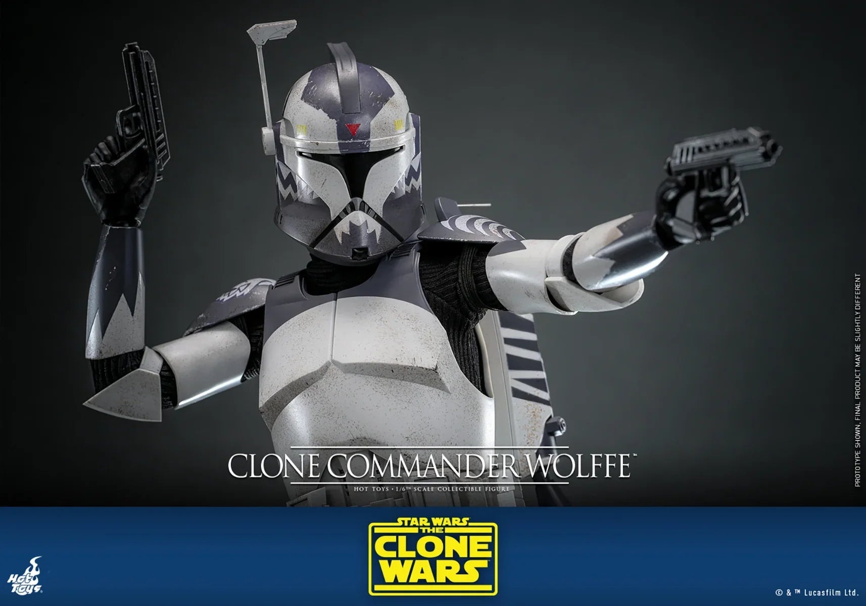 Star Wars - Clone Commander Wolffe 1:6 Scale Collectable Action Figure