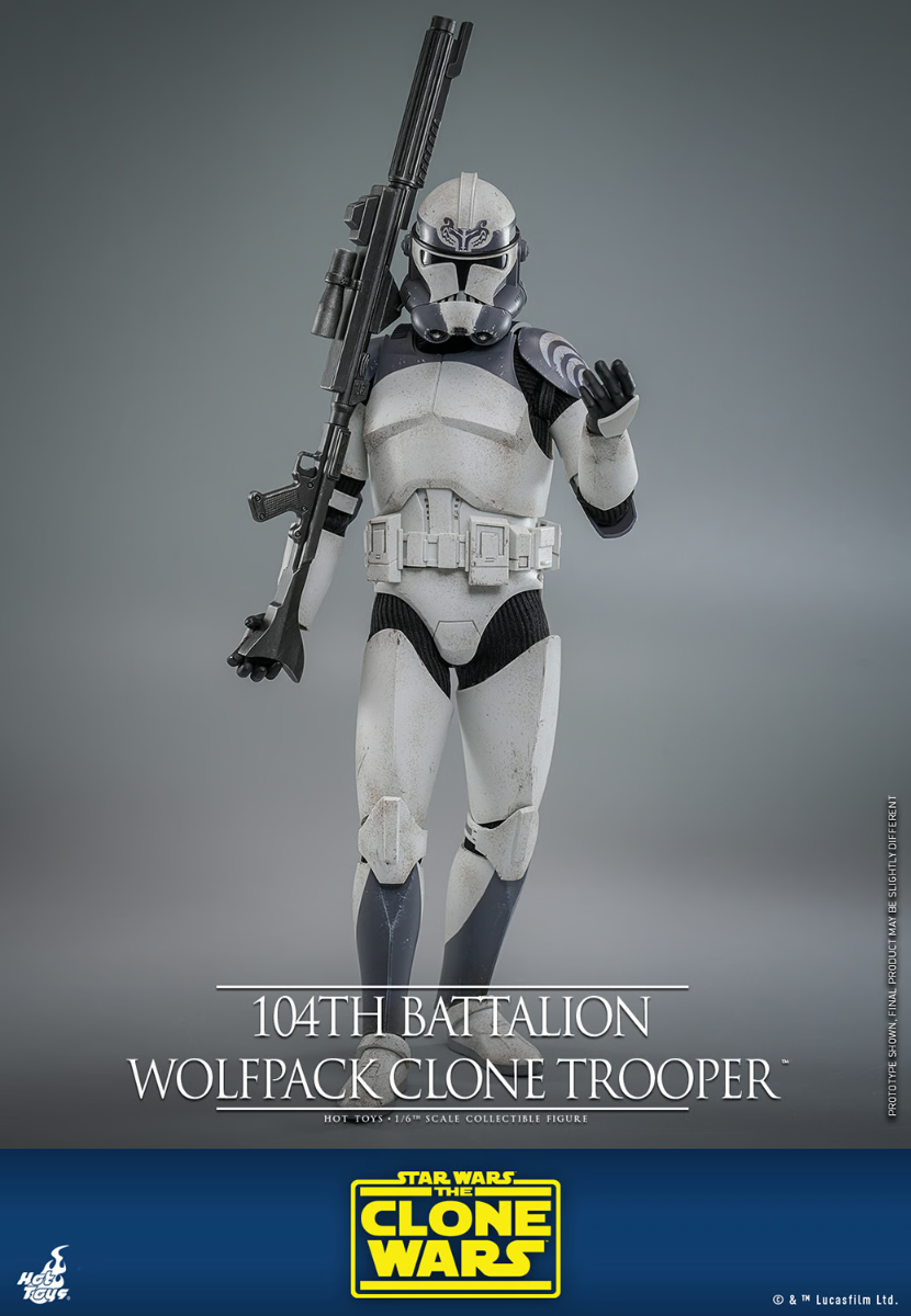Star Wars - 104th Battalion Wolfpack Clone Trooper 1:6 Scale Collectable Action Figure