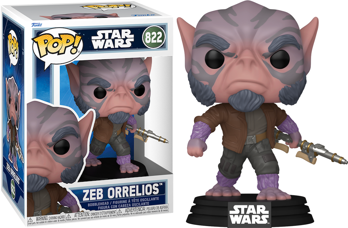 The Mandalorian & Grogu (2026) - Zeb Orrelios Pop! Vinyl