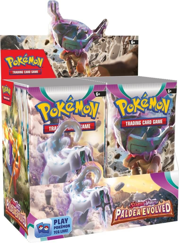 185-85349 POKEMON TCG Scarlet & Violet 2 Paldea Evolved - Booster Box - Pokemon - Titan Pop Culture