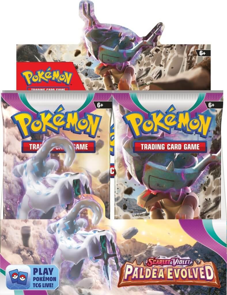 185-85349 POKEMON TCG Scarlet & Violet 2 Paldea Evolved - Booster Box - Pokemon - Titan Pop Culture