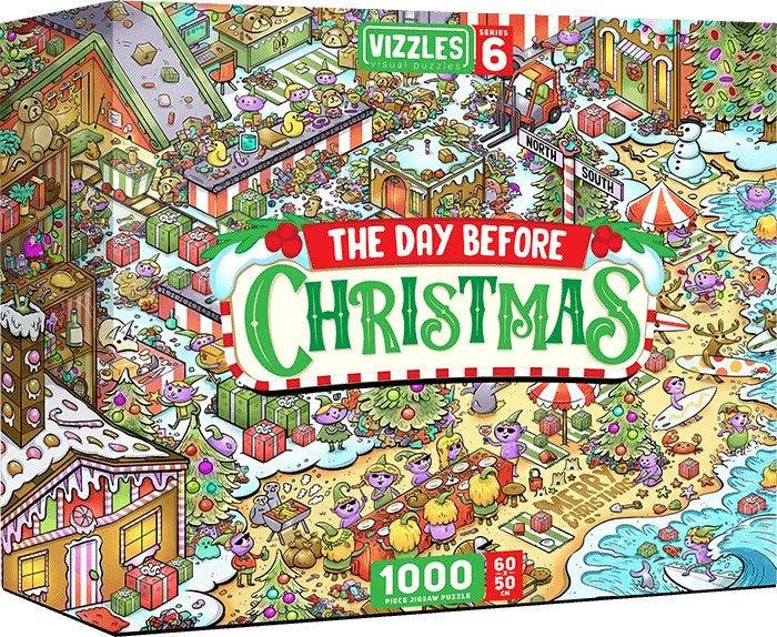 Vizzles The Day Before Christmas 1000pc Jigsaw Puzzle