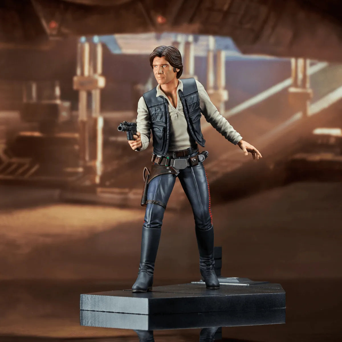 DSTAPR232217 Star Wars: A New Hope - Han Solo Premier Statue - Diamond Select Toys - Titan Pop Culture