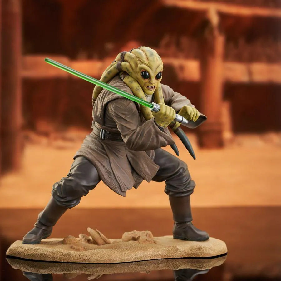 DSTJAN232419 Star Wars: Attack of the Clones - Kit Fisto Premier Statue - Diamond Select Toys - Titan Pop Culture