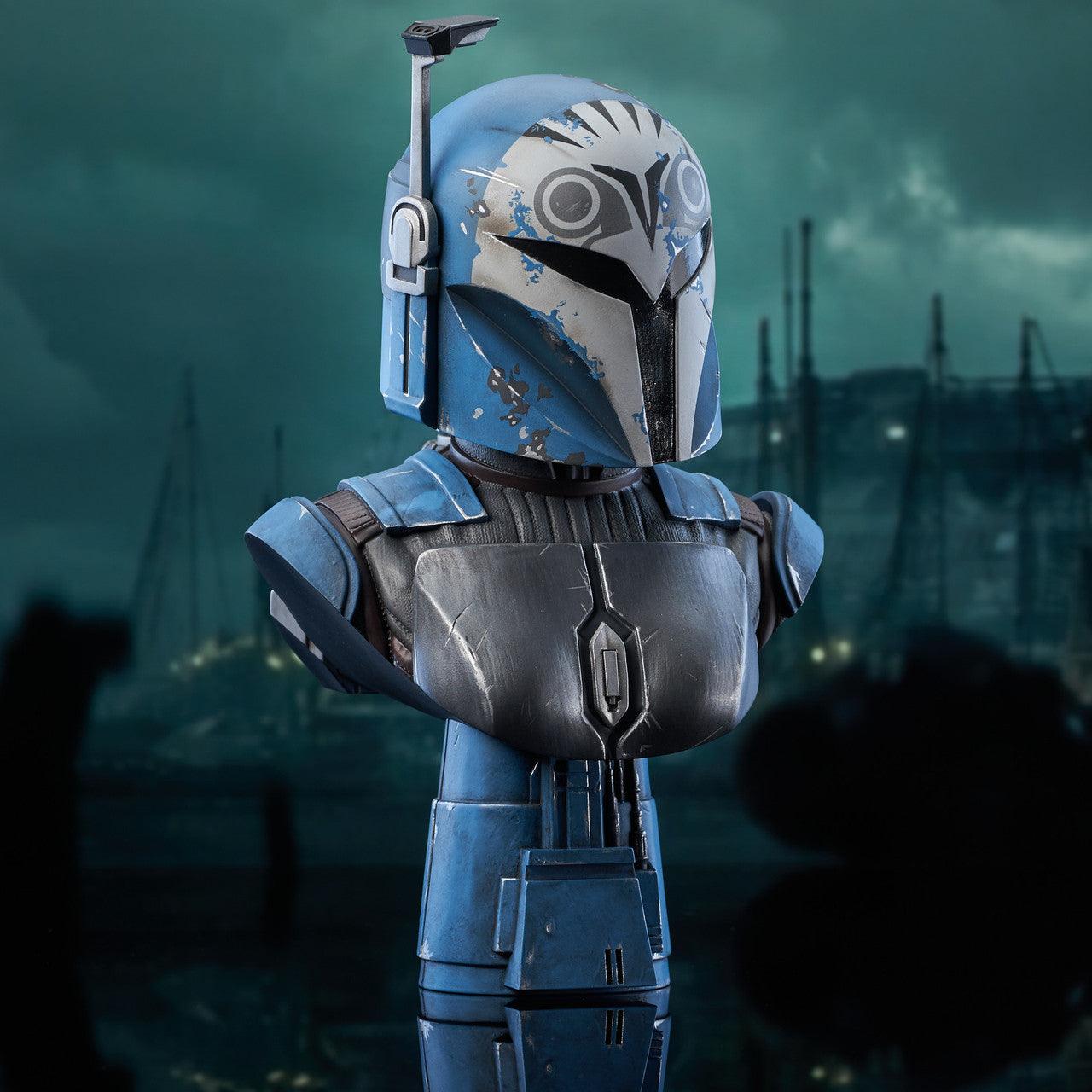 DSTOCT222366 Star Wars: The Mandalorian - Bo-Katan Kryze 1:2 Scale Bust - Diamond Select Toys - Titan Pop Culture