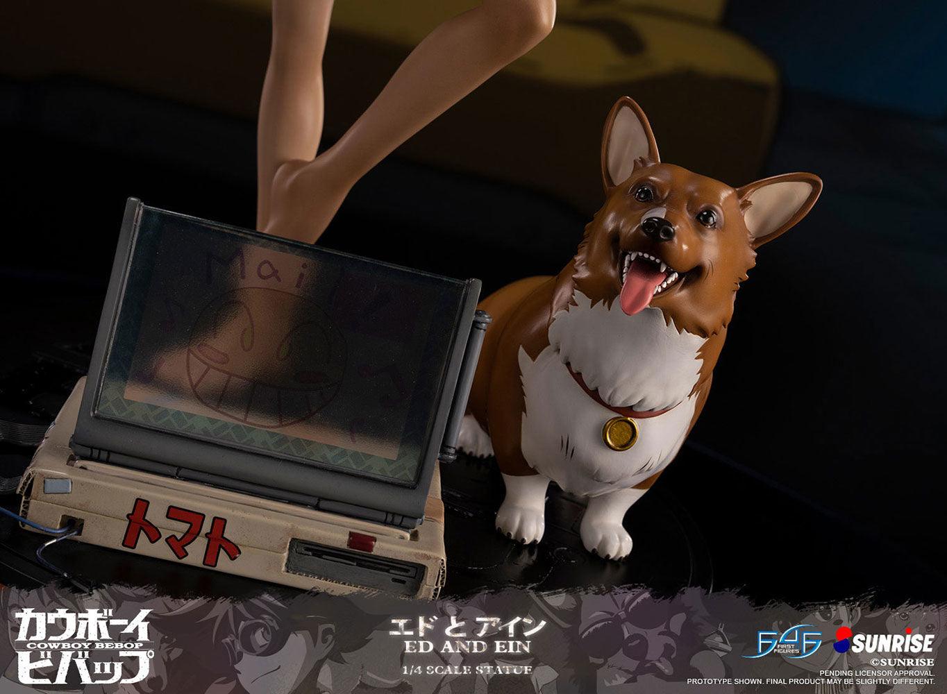 F4FCBEAEST Cowboy Bebop - Ed & Ein Statue - First 4 Figures - Titan Pop Culture