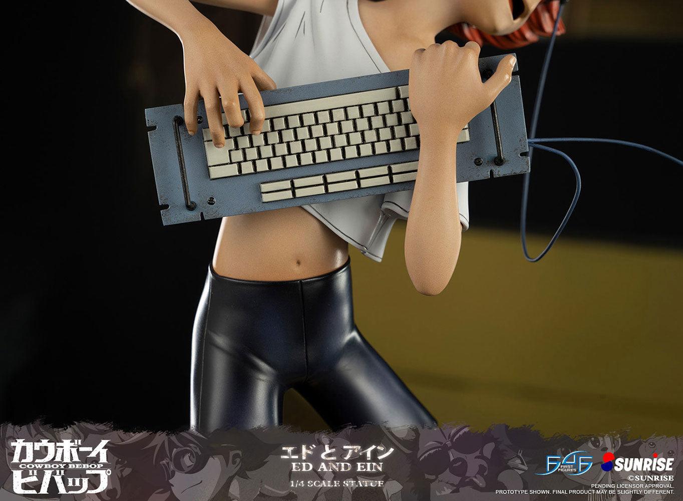 F4FCBEAEST Cowboy Bebop - Ed & Ein Statue - First 4 Figures - Titan Pop Culture