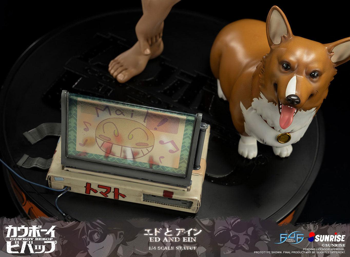 F4FCBEAEST Cowboy Bebop - Ed & Ein Statue - First 4 Figures - Titan Pop Culture
