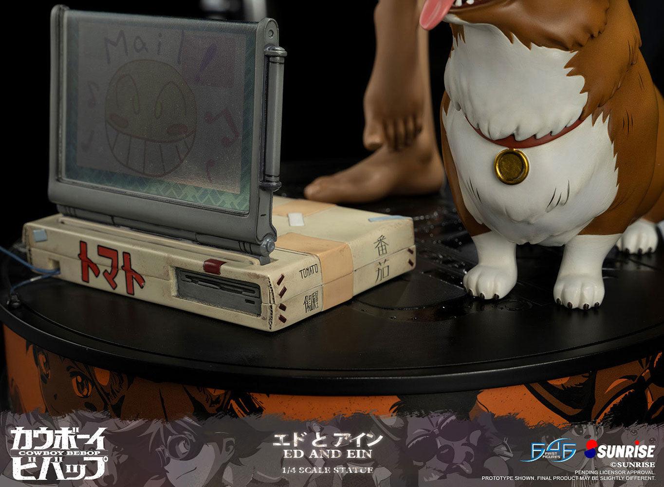 F4FCBEAEST Cowboy Bebop - Ed & Ein Statue - First 4 Figures - Titan Pop Culture