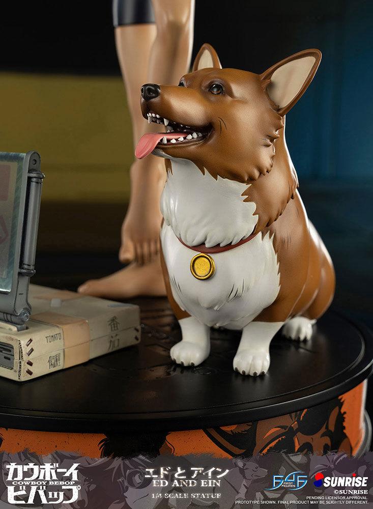 F4FCBEAEST Cowboy Bebop - Ed & Ein Statue - First 4 Figures - Titan Pop Culture