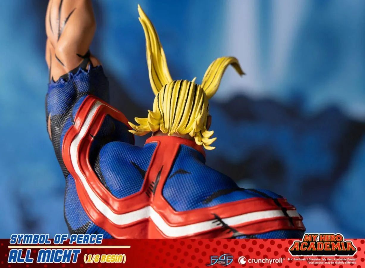 F4FMHAA8ST My Hero Academia - Symbol Of Peace, All Might 1:8 Scale Statue - First 4 Figures - Titan Pop Culture