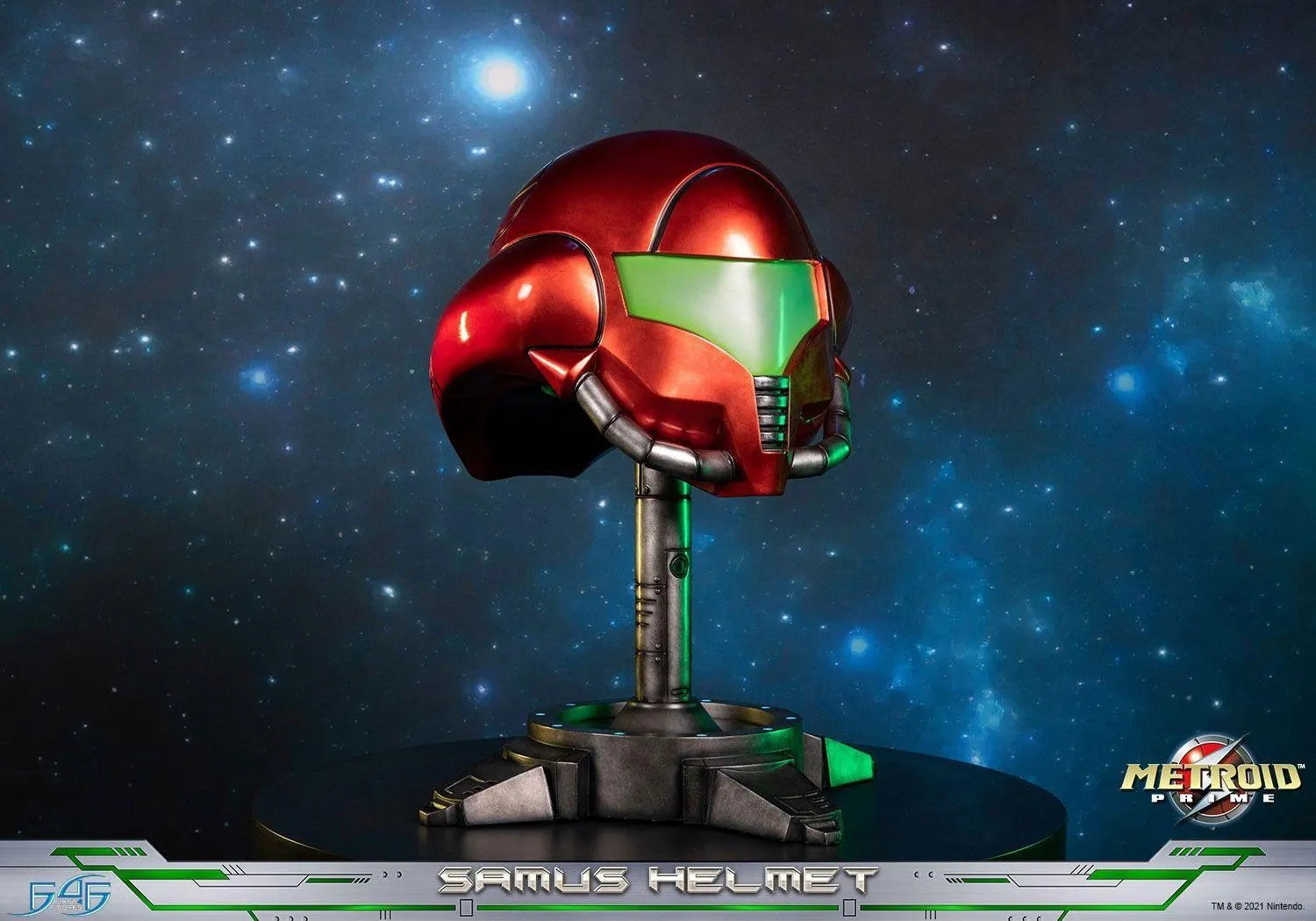 F4FMPHTST Metroid Prime - Samus Helmut - First 4 Figures - Titan Pop Culture