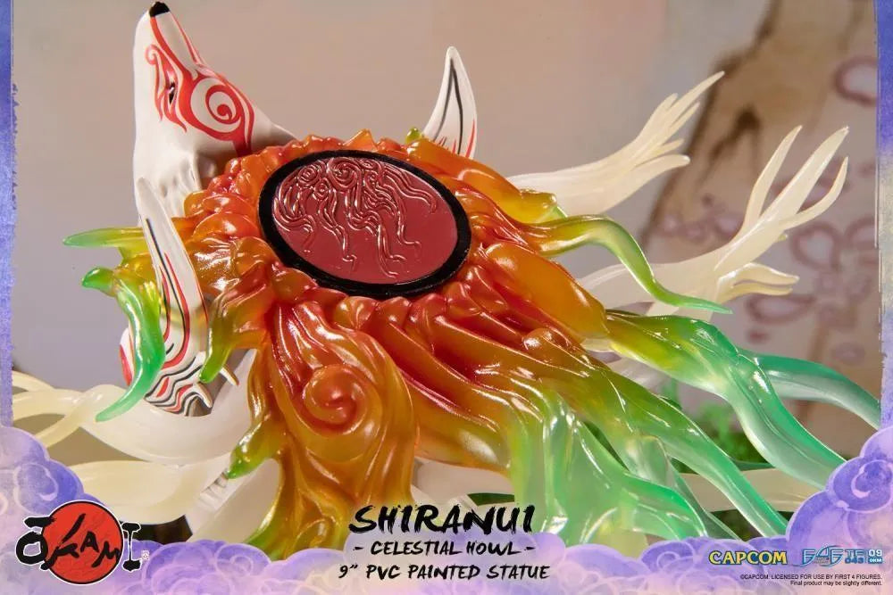F4FOKASHHST Okami - Shinraui Celestial Howl PVC Statue - First 4 Figures - Titan Pop Culture