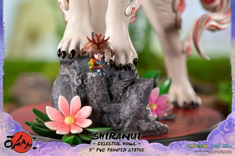F4FOKASHHST Okami - Shinraui Celestial Howl PVC Statue - First 4 Figures - Titan Pop Culture