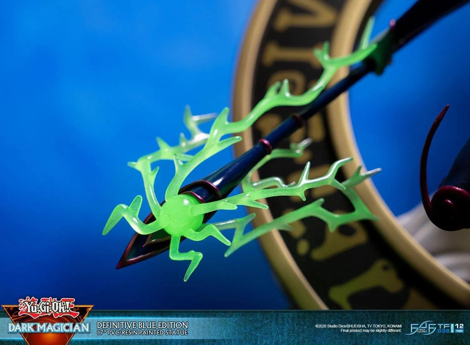 F4FYGODMBS Yu-Gi-Oh! - Dark Magician (Blue) PVC Statue - First 4 Figures - Titan Pop Culture