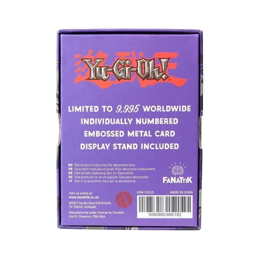 FANKON-YGO25 Yu-Gi-Oh! - Black Luster Soldier Metal Card - Fanattik - Titan Pop Culture