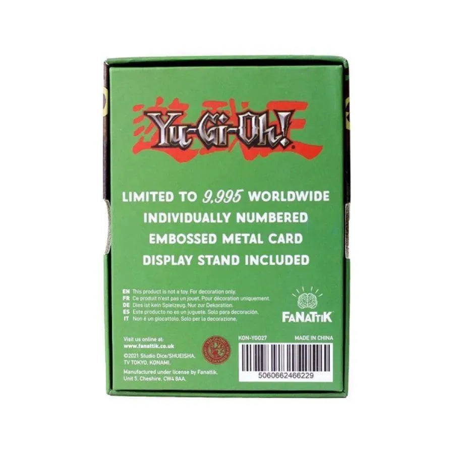 FANKON-YGO27 Yu-Gi-Oh! - Kuriboh Metal Card - Fanattik - Titan Pop Culture