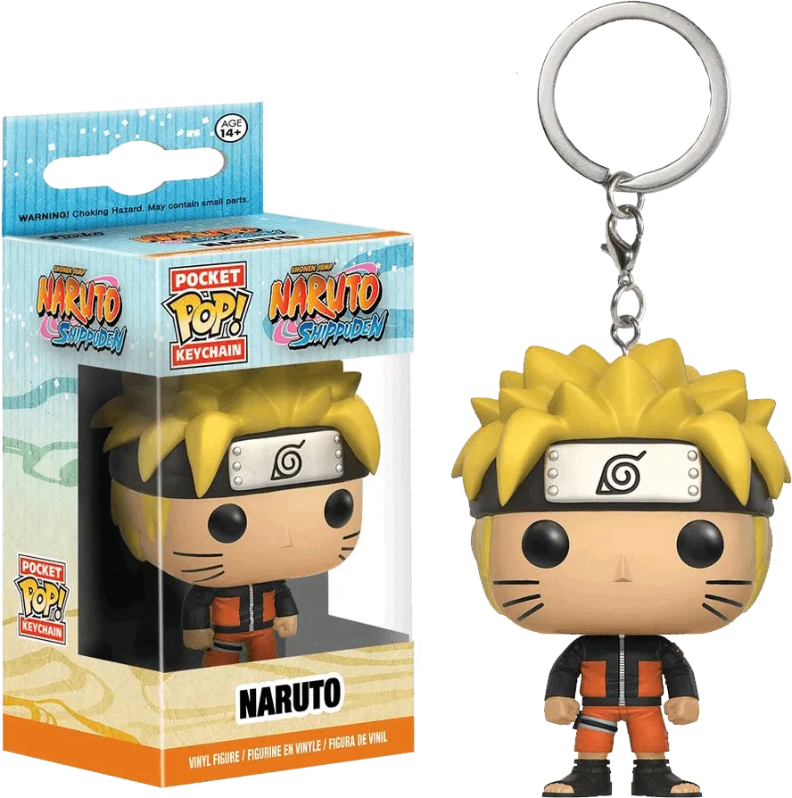 FUN10663 Naruto Shippuden - Naruto Pocket Pop! Keychain - Funko - Titan Pop Culture