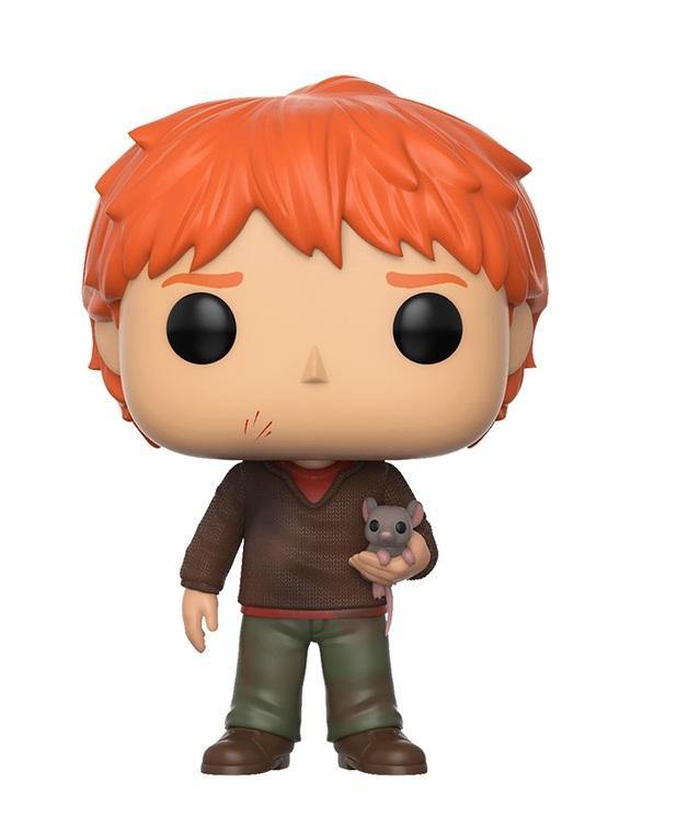 FUN14938 Harry Potter - Ron Weasley with Scabbers Pop! Vinyl - Funko - Titan Pop Culture
