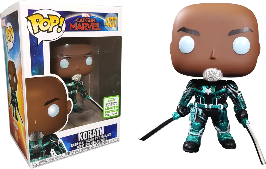 FUN37207 Captain Marvel - Korath Starforce Suit ECCC 2019 US Exclusive Pop! Vinyl - Funko - Titan Pop Culture