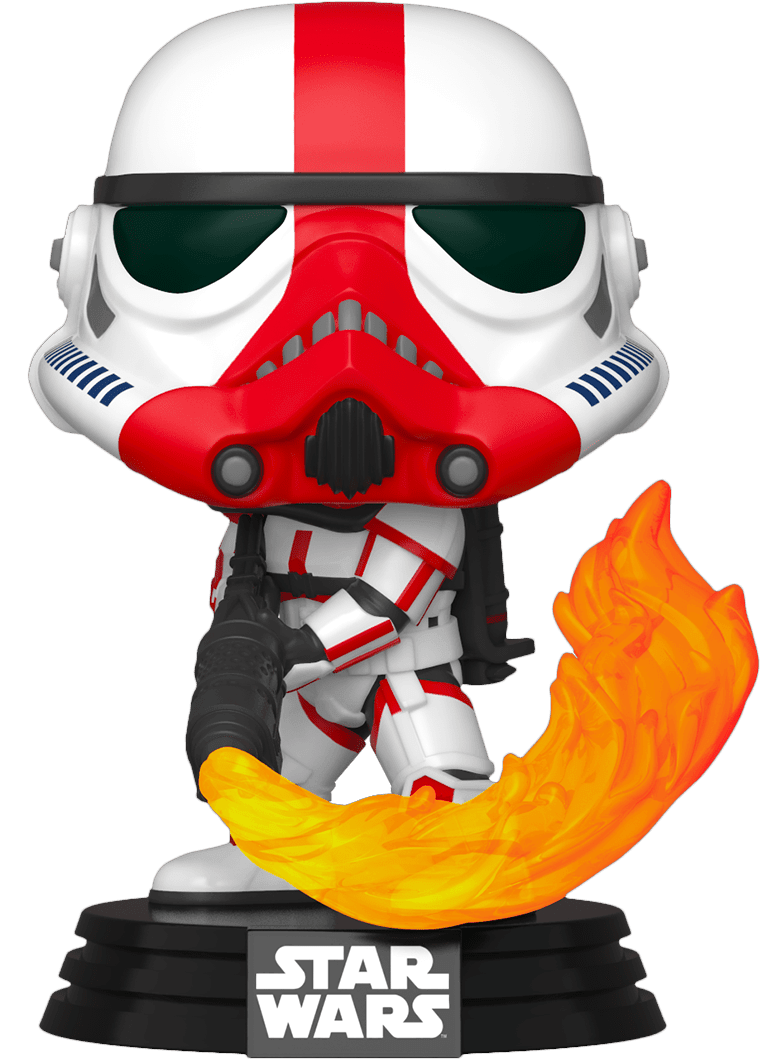 FUN45542 Star Wars: The Mandalorian - Incinerator Stormtrooper Pop! Vinyl - Funko - Titan Pop Culture