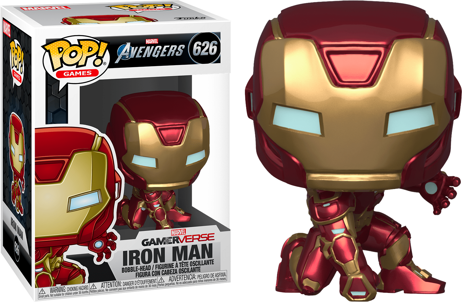 FUN47756 Avengers (Video Game 2020) - Iron Man Pop! Vinyl - Funko - Titan Pop Culture