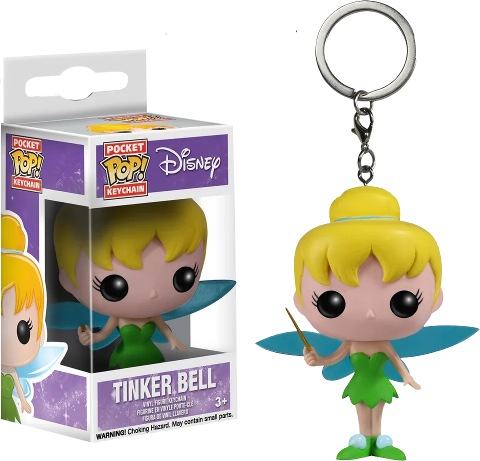 FUN4859 Peter Pan (1953) - Tinker Bell Pocket Pop! Keychain - Funko - Titan Pop Culture
