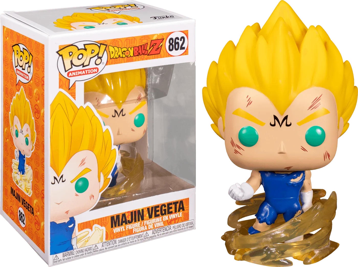FUN48603 Dragon Ball Z - Majin Vegeta Pop! Vinyl - Funko - Titan Pop Culture
