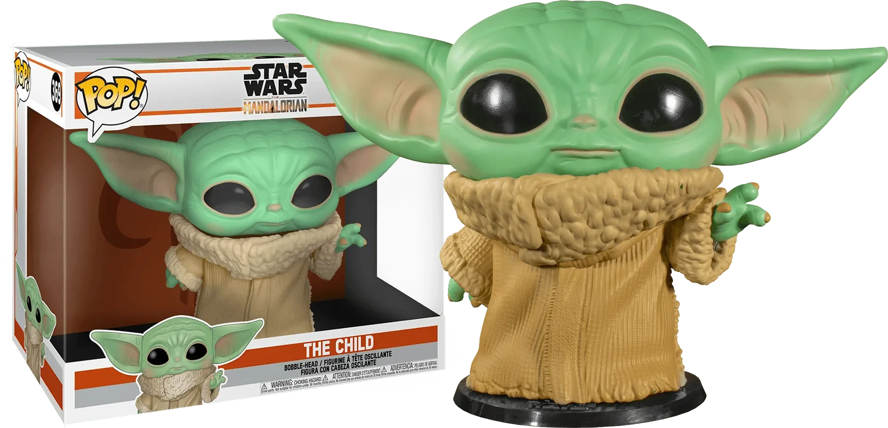 FUN49757 Star Wars: The Mandalorian - The Child 10" Pop! Vinyl - Funko - Titan Pop Culture