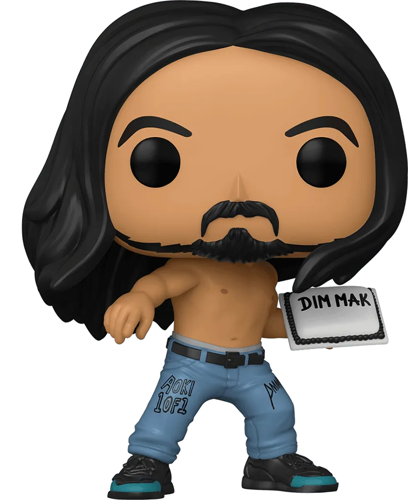 FUN53765 Steve Aoki - Steve Aoki with Cake Pop! Vinyl - Funko - Titan Pop Culture