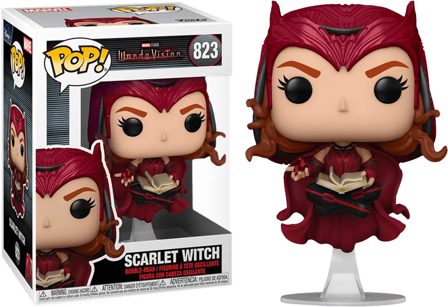 FUN54323 WandaVision - Scarlet Witch Pop! Vinyl - Funko - Titan Pop Culture