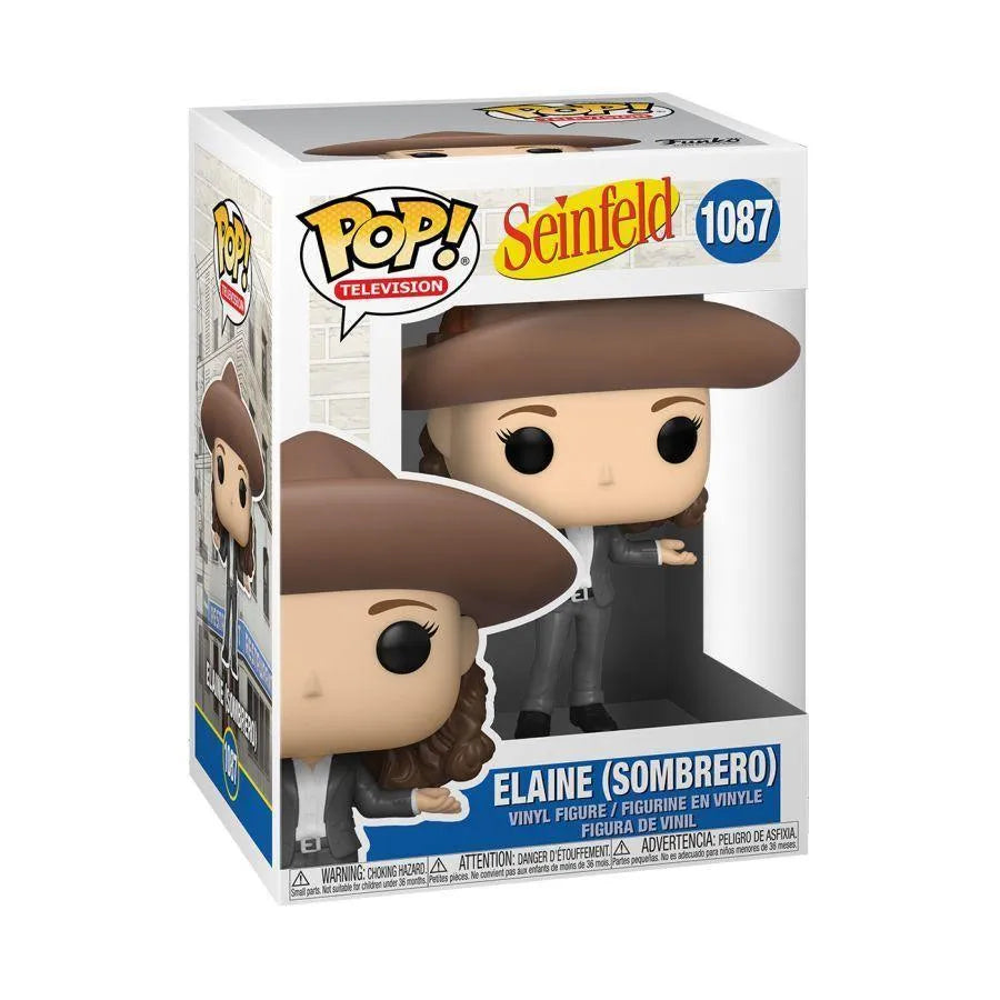 FUN54678 Seinfeld - Elaine in Sombrero Pop! Vinyl - Funko - Titan Pop Culture