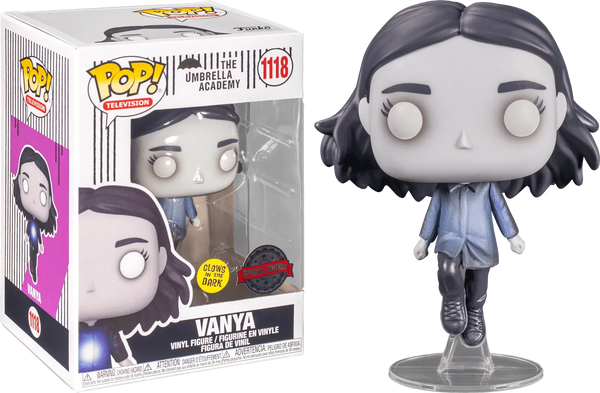 Umbrella Academy Vanya Glow ¡Pop exclusivo de Vinilo [RS]