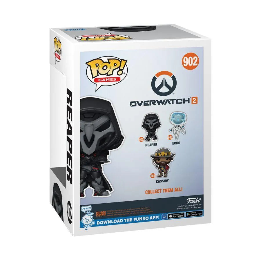 FUN59187 Overwatch 2 - Reaper Pop! Vinyl - Funko - Titan Pop Culture
