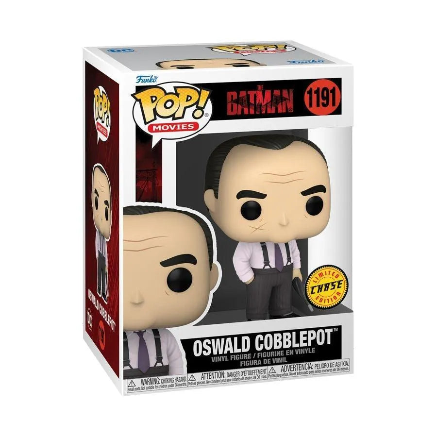 FUN59280 The Batman - Oswald Cobblepot (with chase) Pop! Vinyl - Funko TBA - Titan Pop Culture