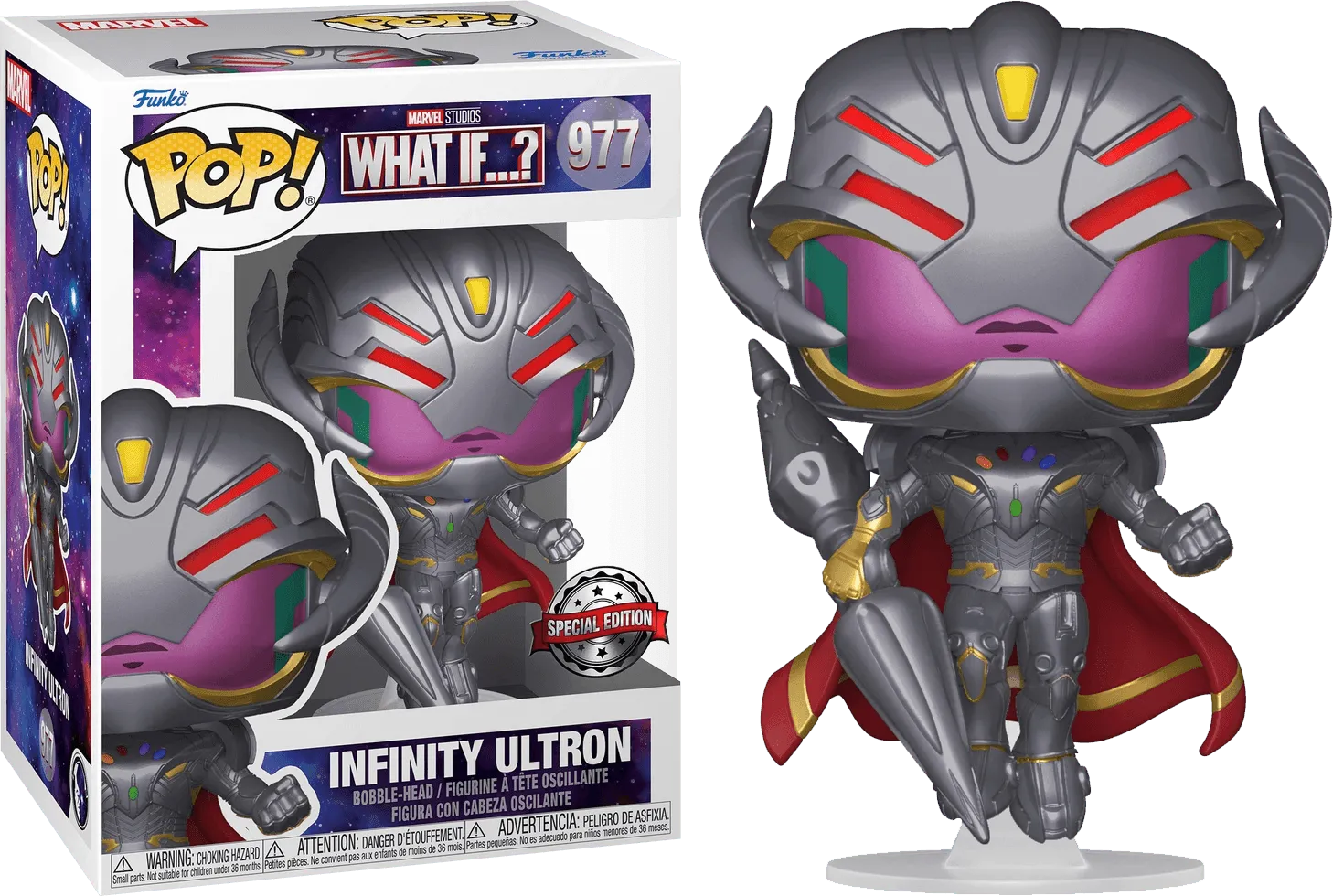 Figurine Funko POP Ultron (Grimaçant) (Avengers : L'Ère d'Ultron) #83 Figurine Funko POP Ultron (Grimaçant) (Avengers : L'Ère d'Ultron) #83