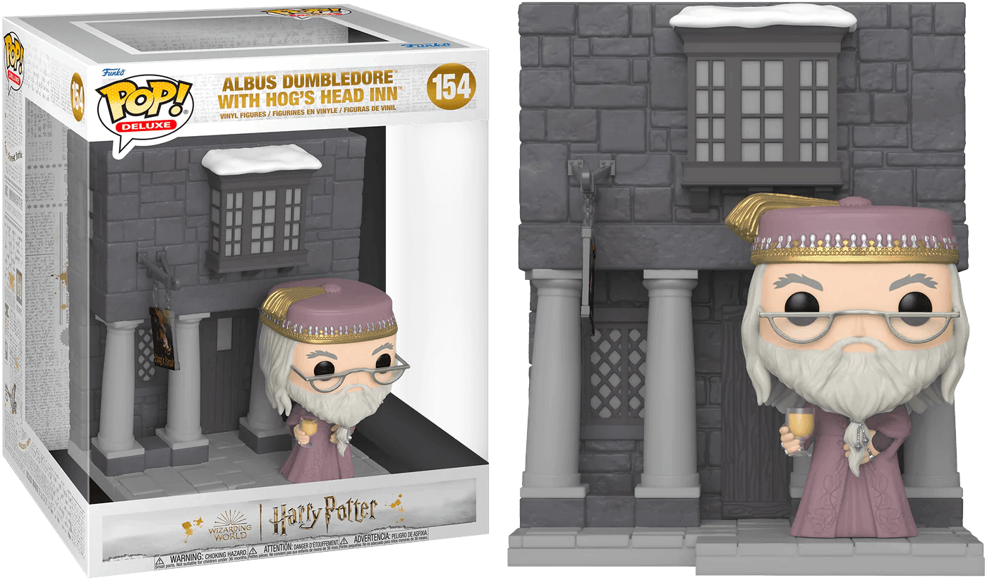 FUN65646 Harry Potter - Albus Dumbledore with Hog's Head Inn Pop! Deluxe - Funko - Titan Pop Culture