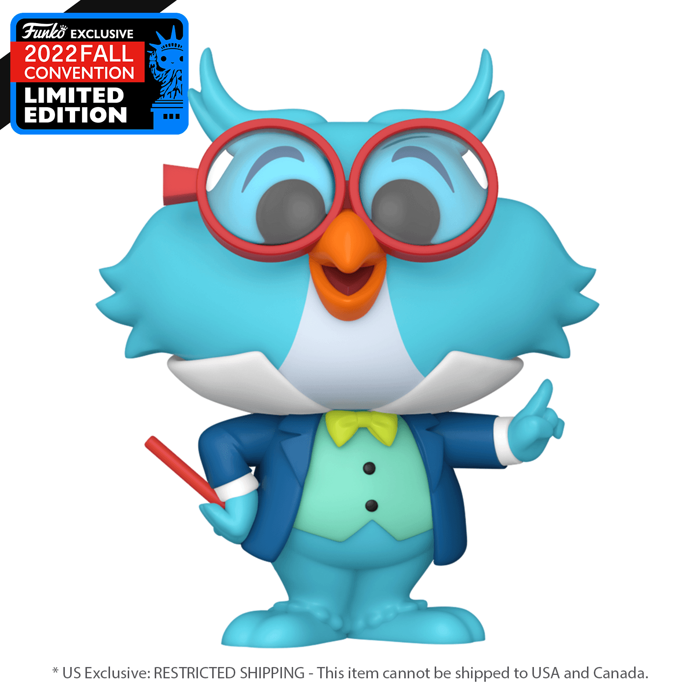 FUN67036 Disney - Professor Owl Pop! New York Comic Con 2022 [RS] - Funko - Titan Pop Culture