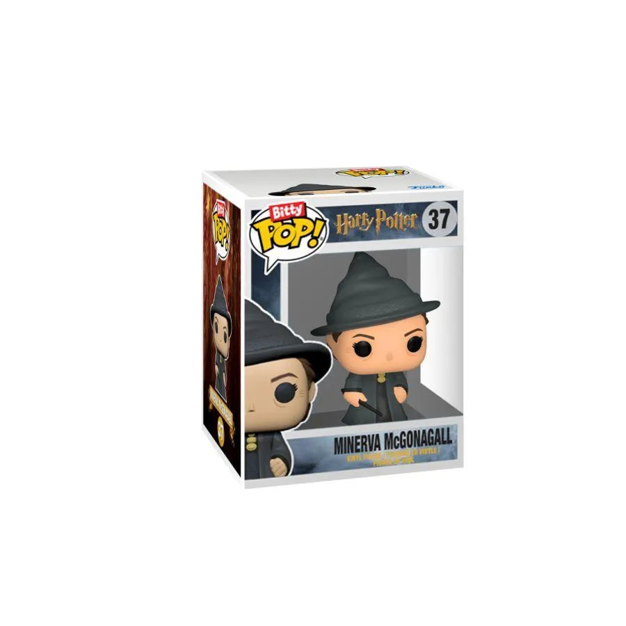 FUN71317 Harry Potter - Dumbledore, Headless Nick & McGonagall Bitty Pop! 4-Pack - Funko TBA - Titan Pop Culture