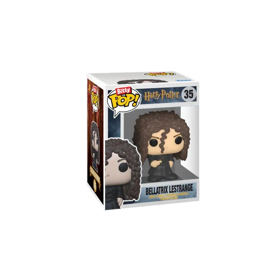 FUN71318 Harry Potter - Voldemort, Draco & Bellatrix Bitty Pop! 4-Pack - Funko TBA - Titan Pop Culture
