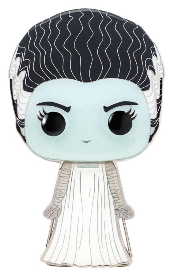 FUNUMPP0006 Universal Monsters - Bride of Frankenstein (with chase) 4" Pop! Enamel Pin - Funko - Titan Pop Culture