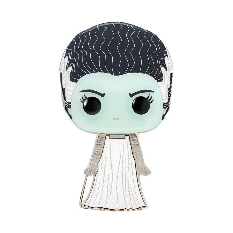FUNUMPP0006 Universal Monsters - Bride of Frankenstein (with chase) 4" Pop! Enamel Pin - Funko - Titan Pop Culture