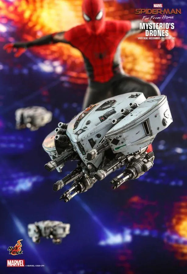 HOTACS011 Spider-Man: Far From Home - Mysterio's Drones Set - Hot Toys - Titan Pop Culture