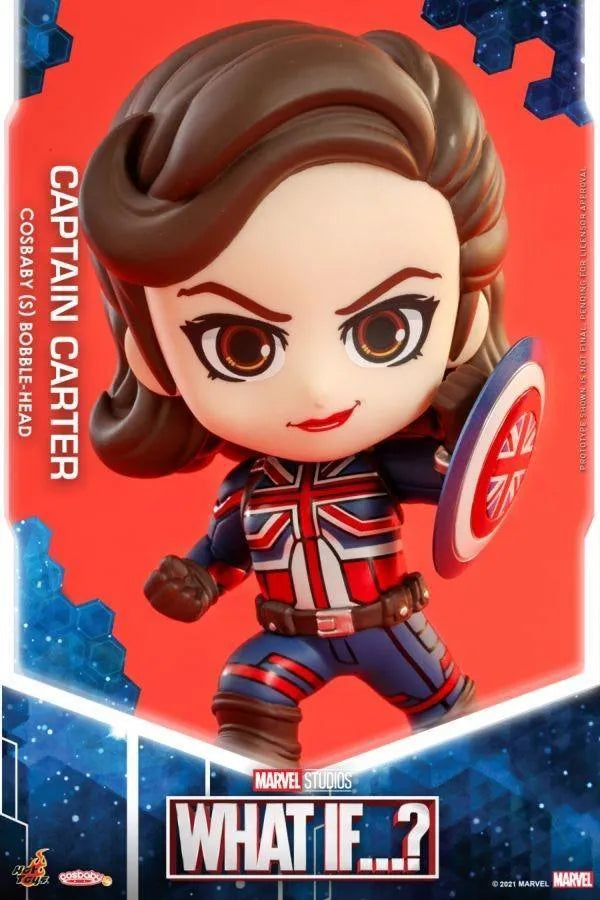 HOTCOSB881 What If - Captain Carter Cosbaby - Hot Toys - Titan Pop Culture