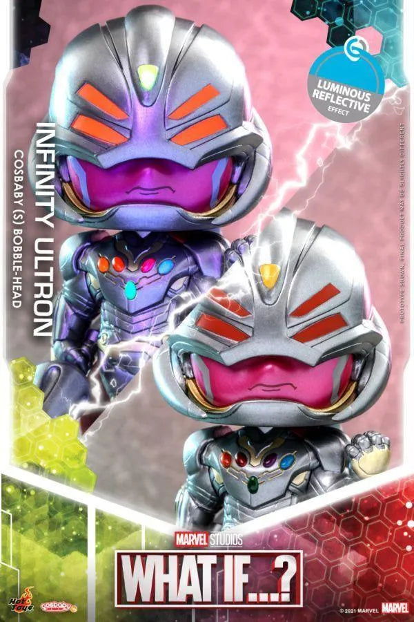HOTCOSB890 What If - Infinity Ultron UV Cosbaby - Hot Toys - Titan Pop Culture