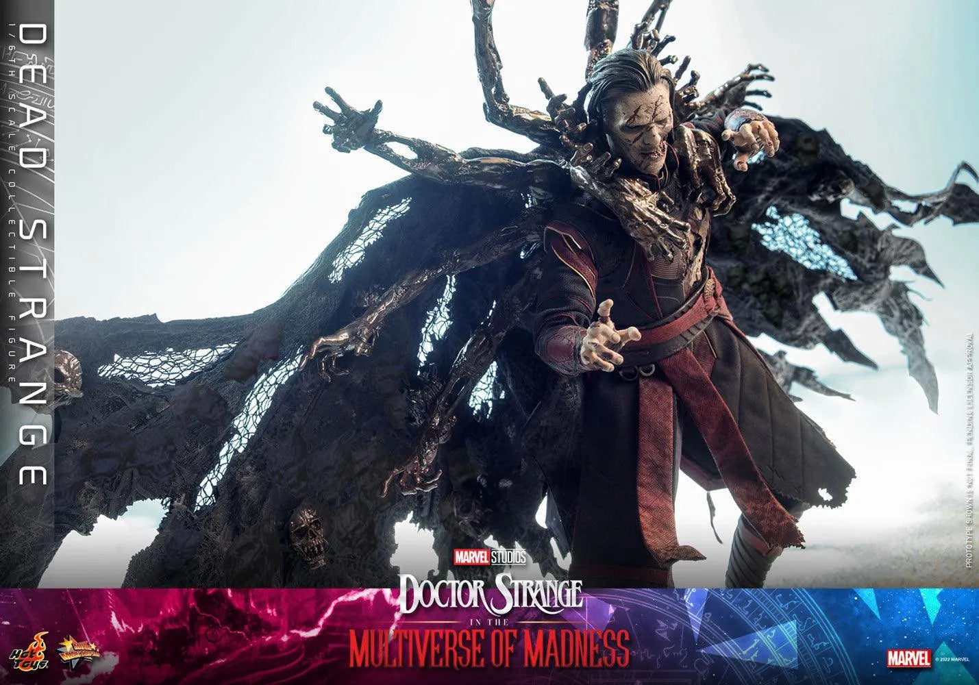 HOTMMS654 Doctor Strange 2: Multiverse of Madness - Dead Strange 1:6 Scale Action Figure - Sideshow Collectibles - Titan Pop Culture