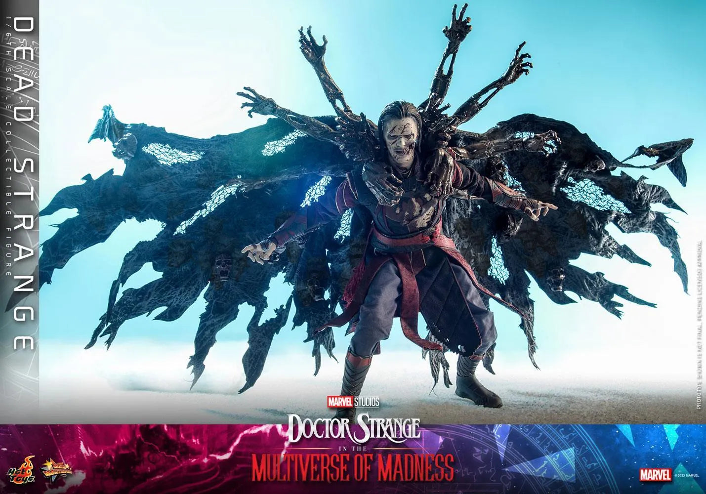 HOTMMS654 Doctor Strange 2: Multiverse of Madness - Dead Strange 1:6 Scale Action Figure - Sideshow Collectibles - Titan Pop Culture