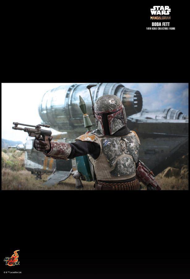 HOTTMS033 Star Wars: The Mandalorian - Boba Fett 1:6 Scale 12" Action Figure - Hot Toys - Titan Pop Culture
